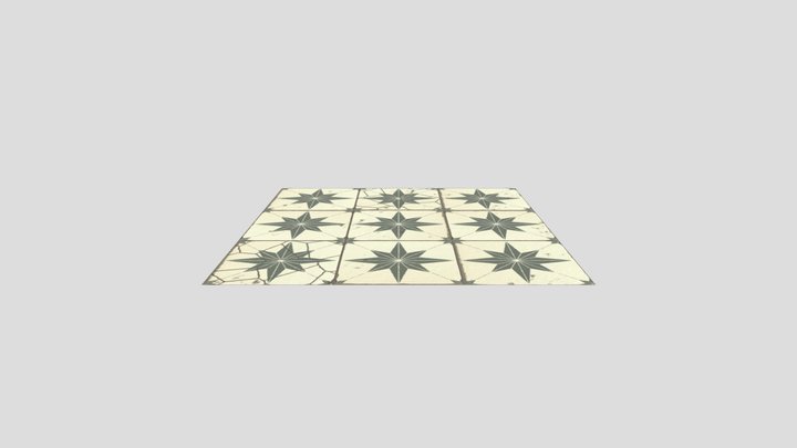 star-tile-floor 3D Model