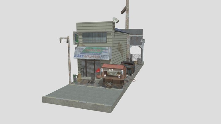 DAE Rowhomes - Tokyo 3D Model
