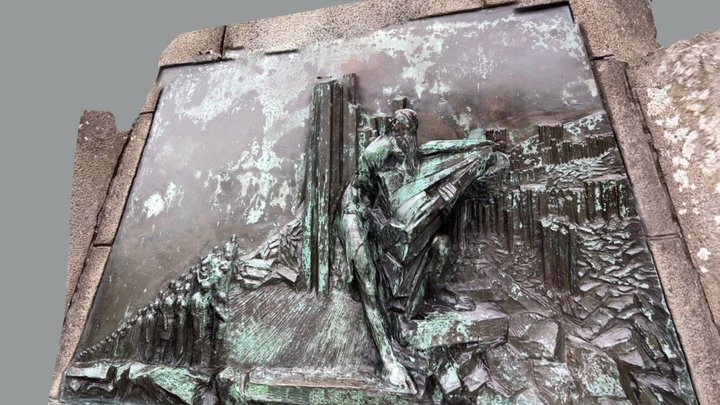 The pioneer - relief 3D Model