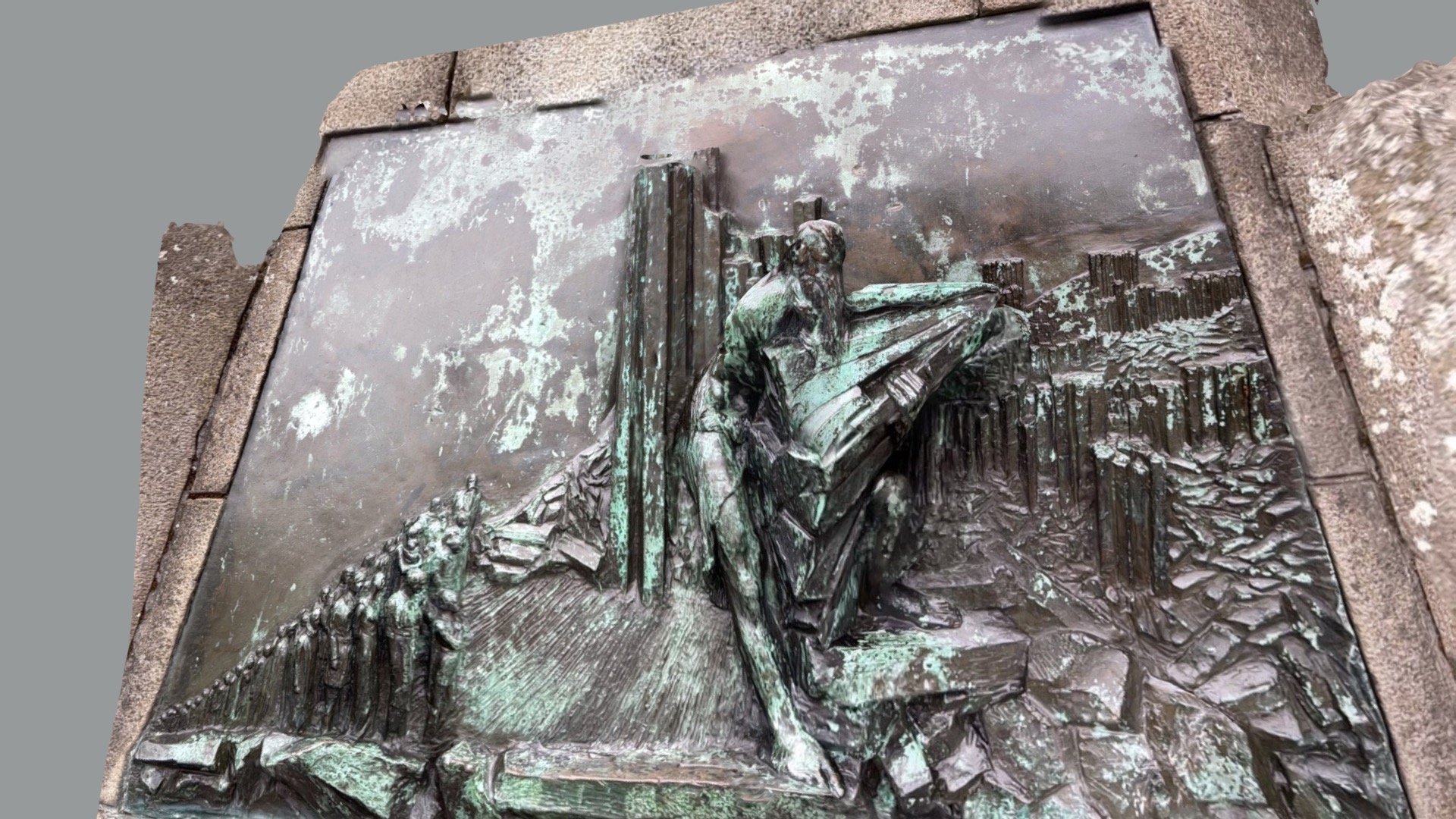 The pioneer - relief