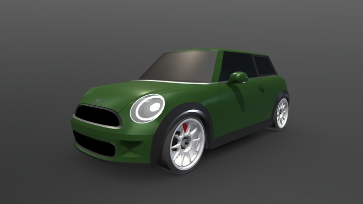 Mini Cooper S 3D Model