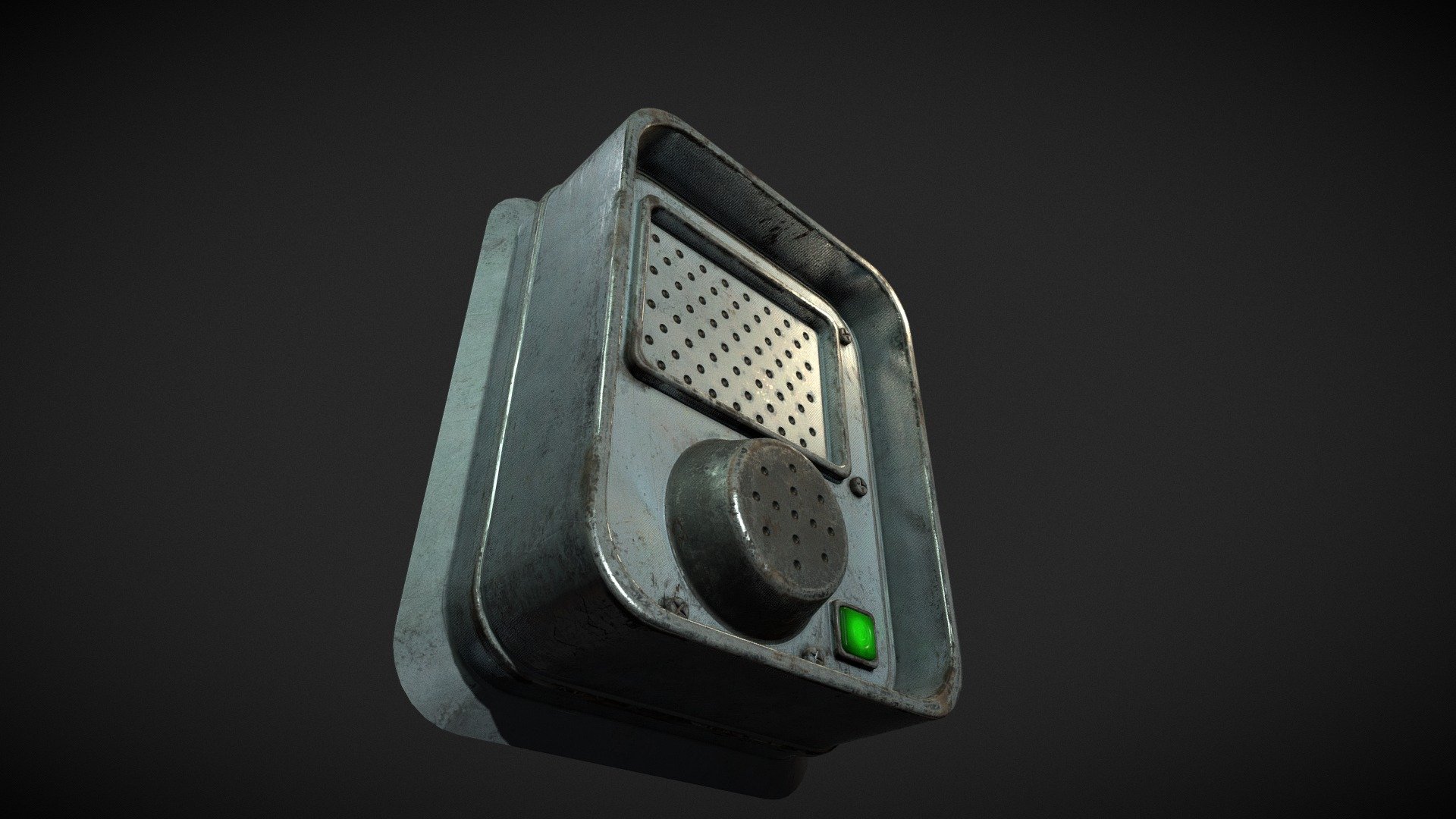 Fallout 3 Intercom - 3D model by julianrdtg [2a3ee28] - Sketchfab