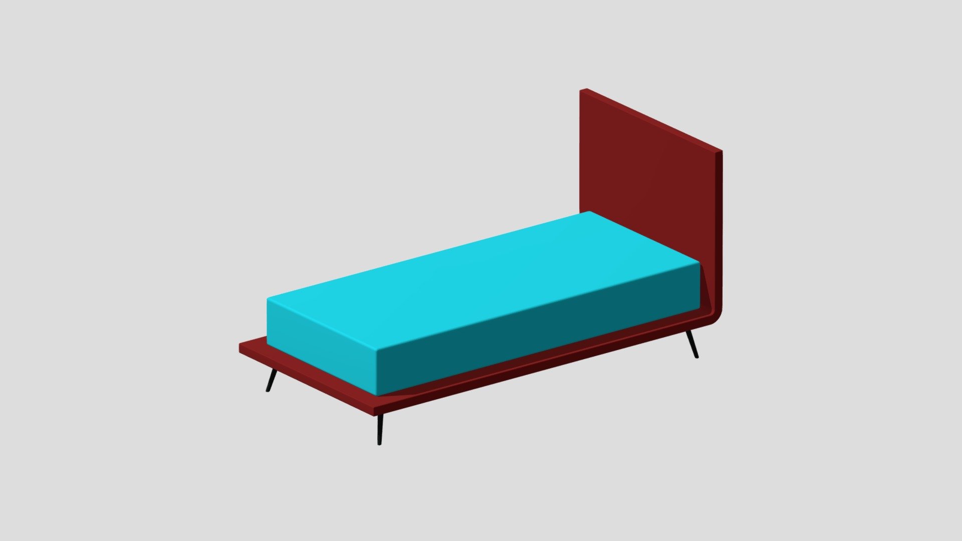 Кровать - 3D model by Istratii [2a404f2] - Sketchfab