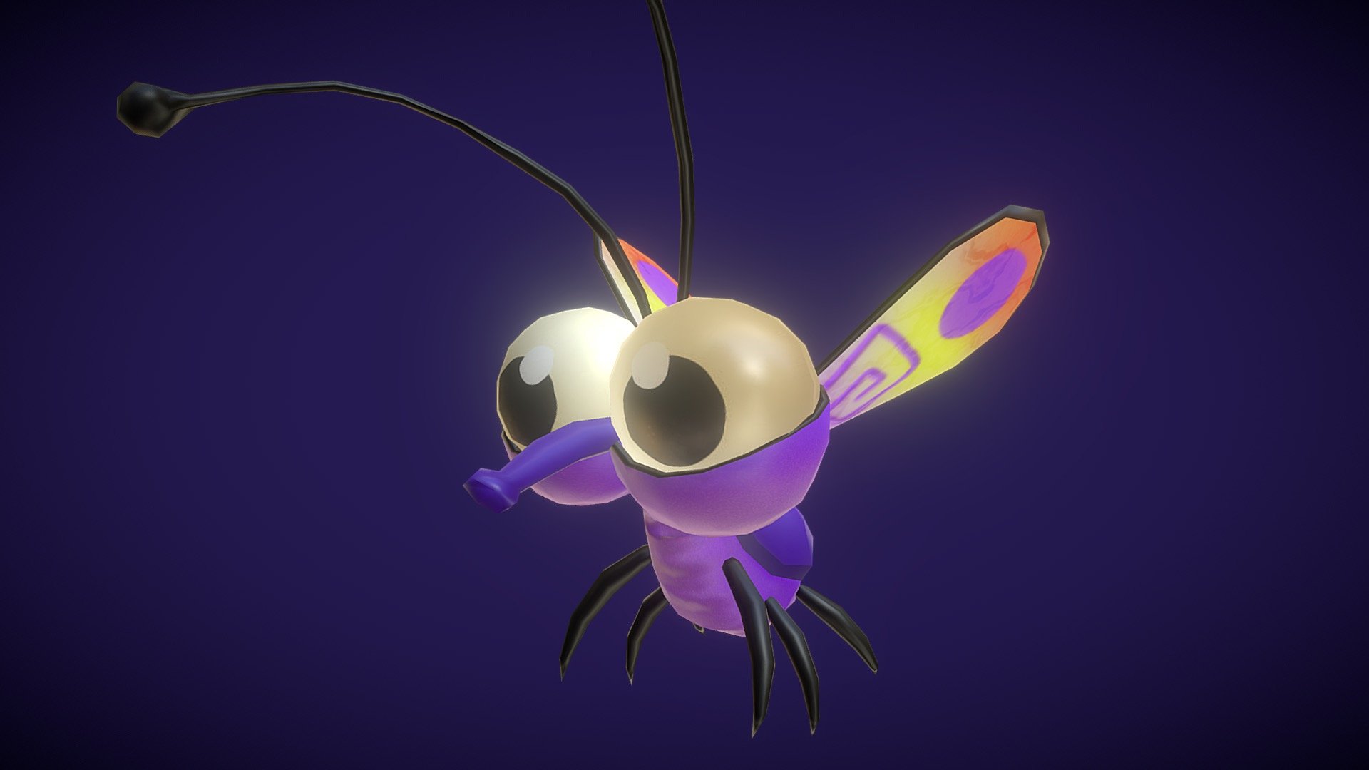 Fly — Sketchfab embed 3D viewer