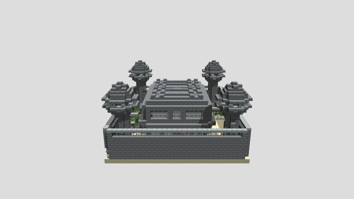 Prison | Minecraft 3D Model