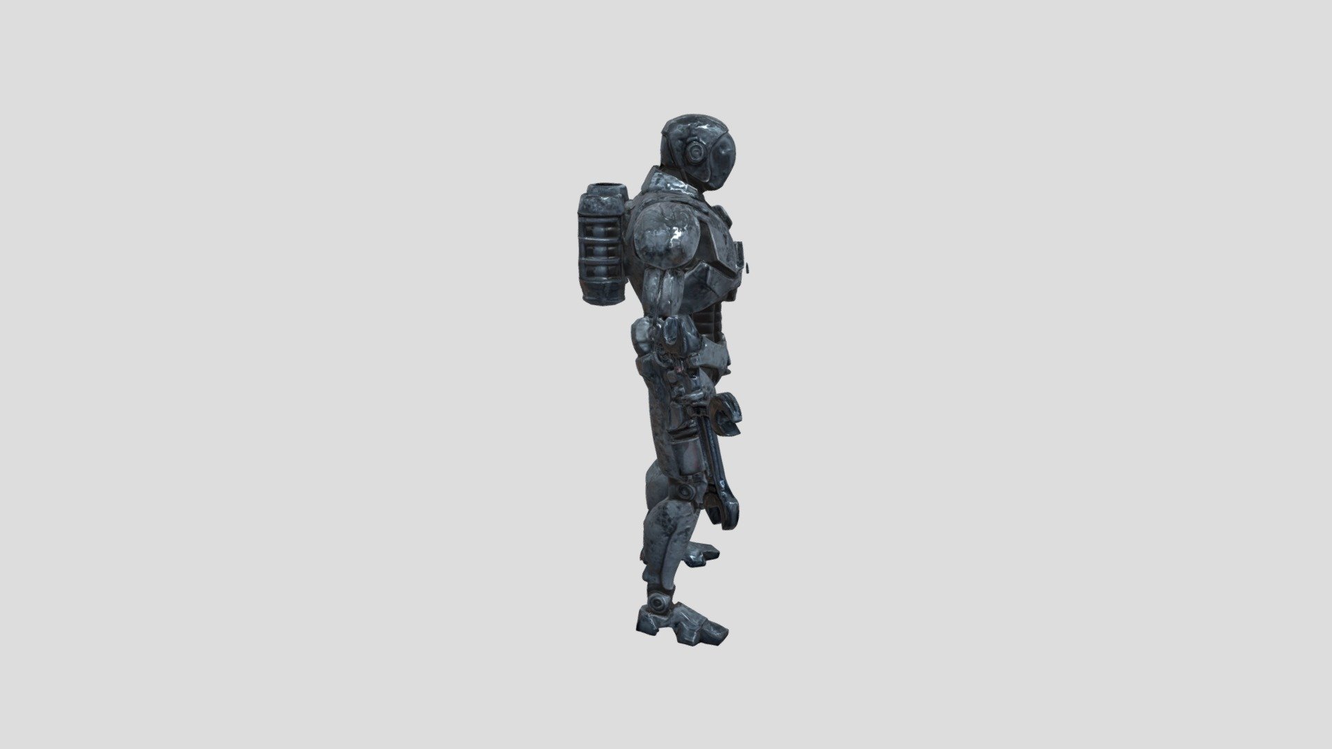Humanoid+maintenance+robot+3d+model - Download Free 3D model by Nayem ...