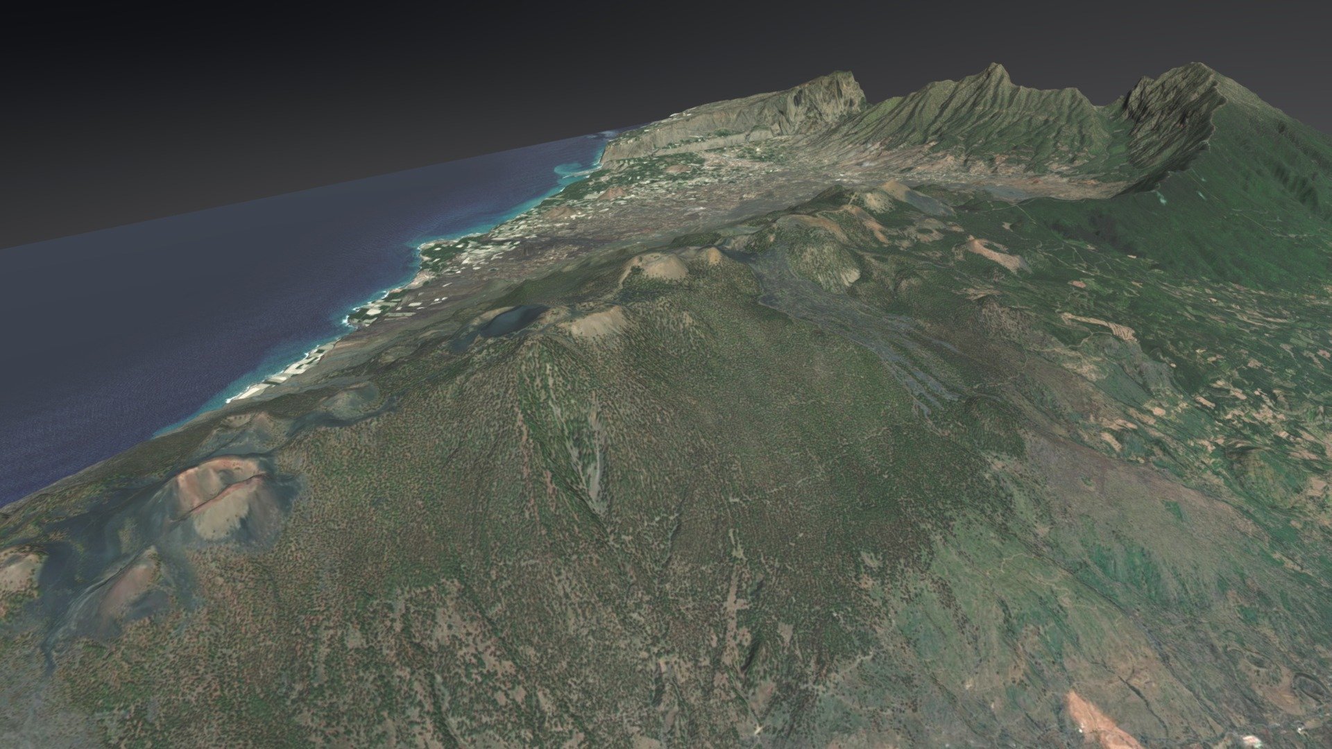 La Palma South - Cumbre Vieja Volcona