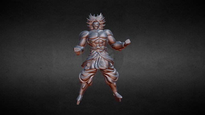 Broly 3D Model