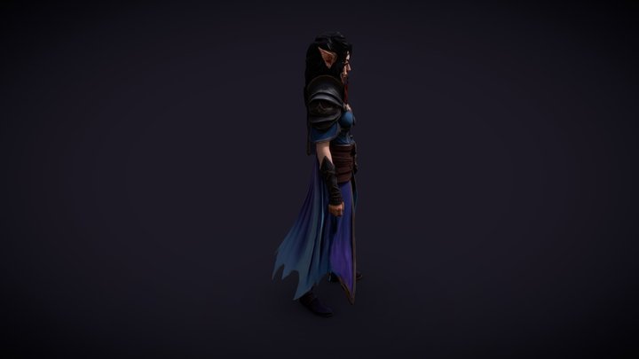 Meg 3D Model