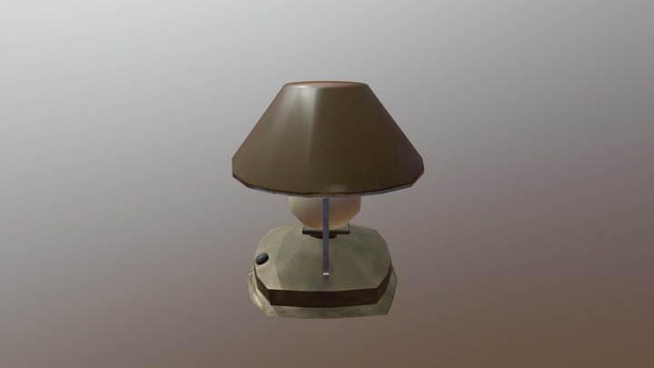 Old West Lamp 3D Model