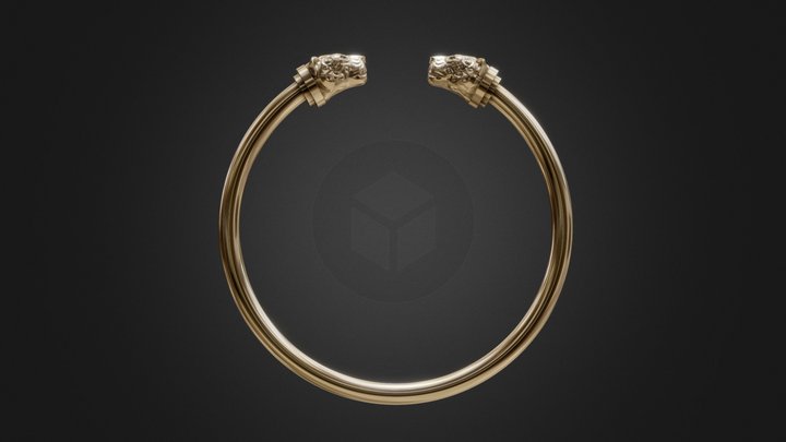 Panther Bracelet 3D Model