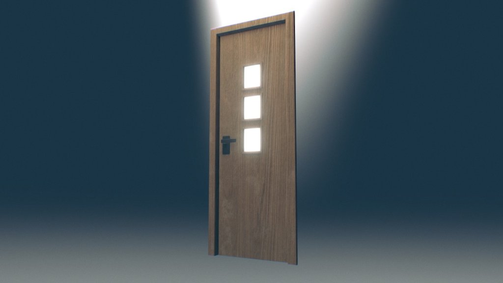 Puerta de madera