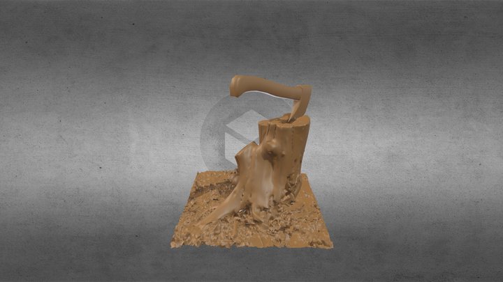 Stumpy Amalgam 3D Model