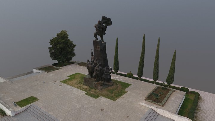 Monumenti I Pavarësisë 3D Model