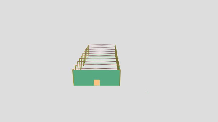 Vista-Galpão-3D-ClienteBeto-Luziapolis-AL-V01 3D Model