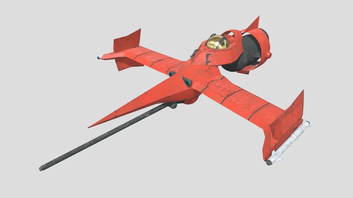Cowboy Bebop Swordfish II 3D Model