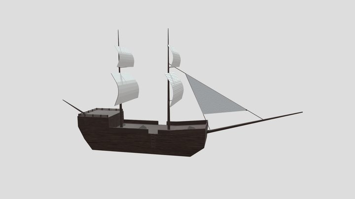 Boat 3D Model