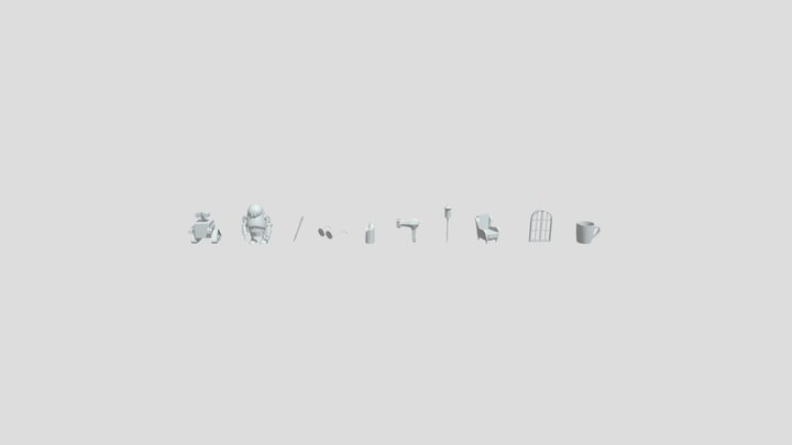 [HW XYZ School] Blocking 3D Model