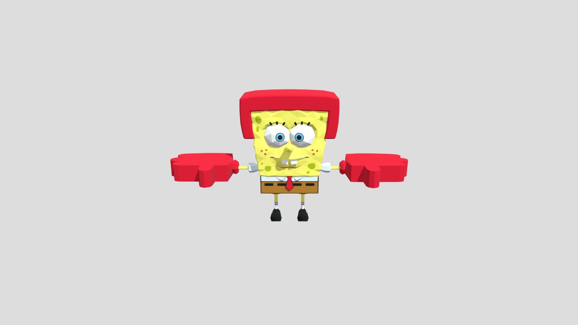 Karate spongebob rig - Download Free 3D model by Pablo ...