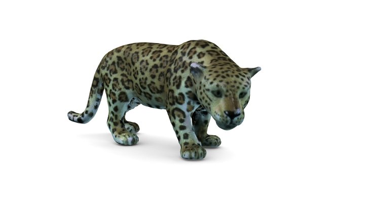 Leopard Toy 3D Model