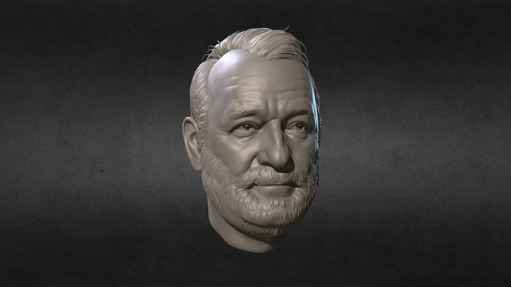 Bill Murray 3D Model