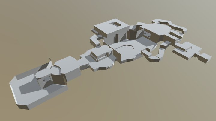 doom - e1m1 3D Model