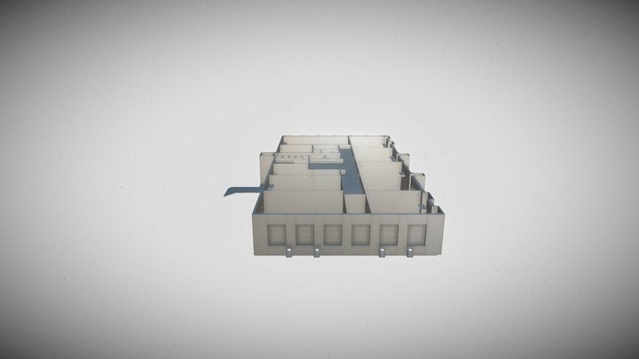 3D BLOCO C SUPERIOR 3D Model