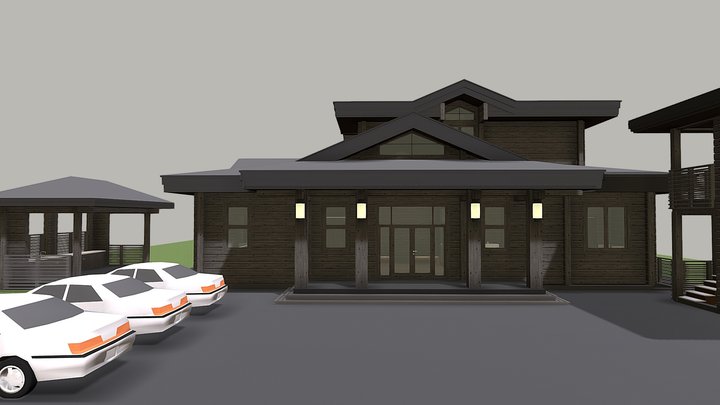 Баня Салим 27 3D Model