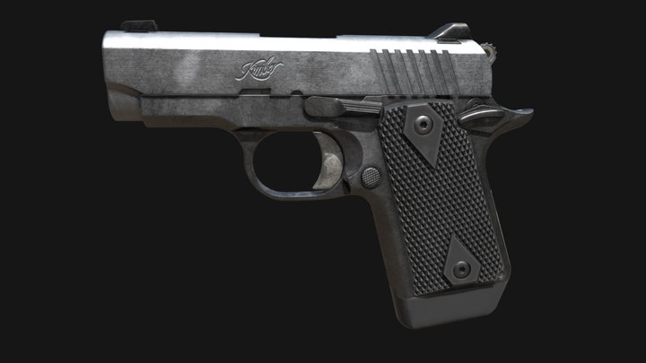Kimber Micro 9 3D Model