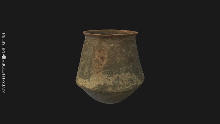 Carinated vase with flaring rim - PG.41.1.207 3D Model
