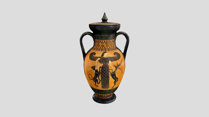 Ancient Greek Vase 3D Model
