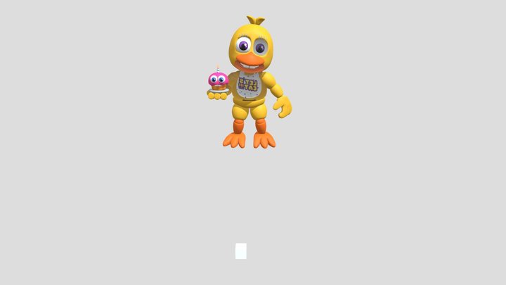 Adventure_ Chica 3D Model