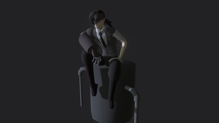 Ryu 3D Model