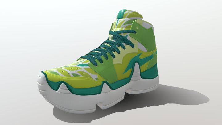 RTFKT Shoe - Spring Time 3D Model