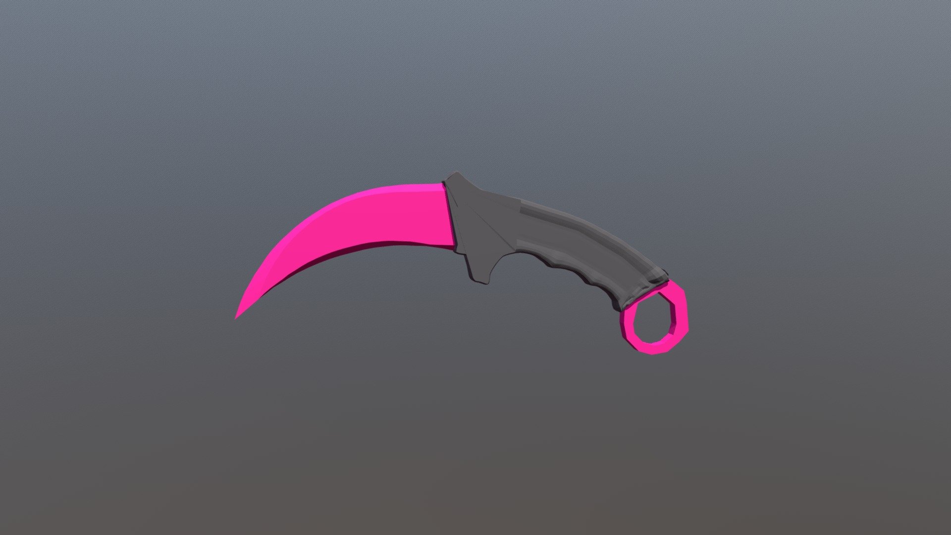 Karambit | Csgo low poly|