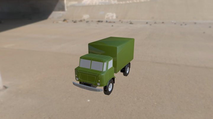 Gaz 66 3D Model
