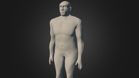 Neanderthal body 3D Model