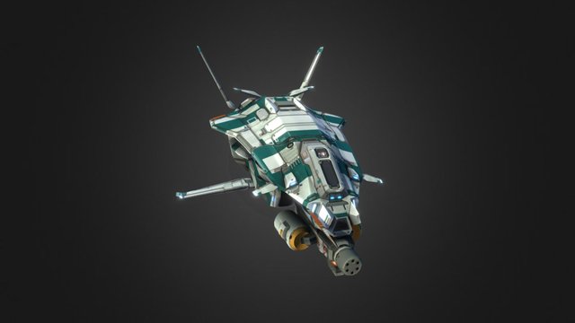 Taiidan Republic Scout 3D Model