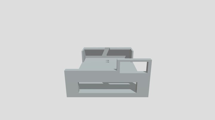 Support for 5V Battery 3D Model