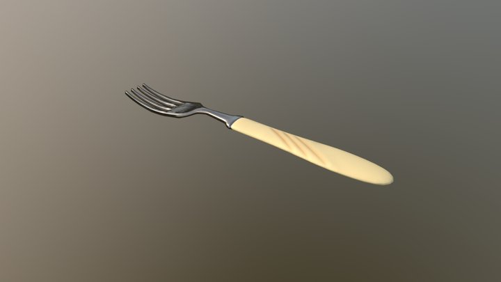 Fork Low 3D Model