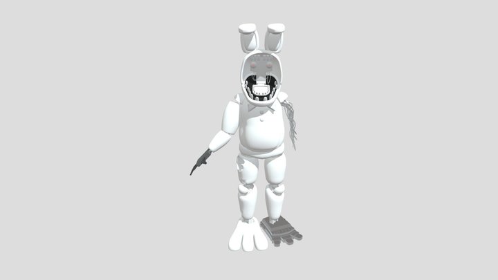 WITHERED BONNIE for blender 3D Model