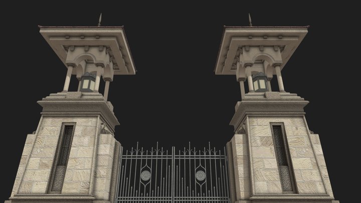 Main gate 3D Model