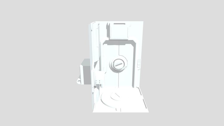 Sci-fi room 3D Model