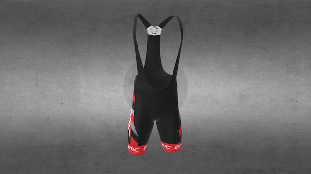 Bib Shorts 3D Model
