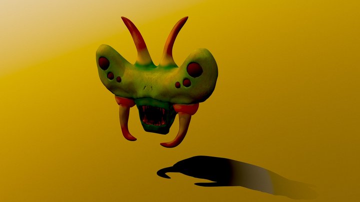 The Crickepede (head) 3D Model