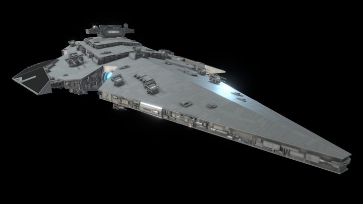 Spearhead-class Light Frigate [Star Wars] 3D Model