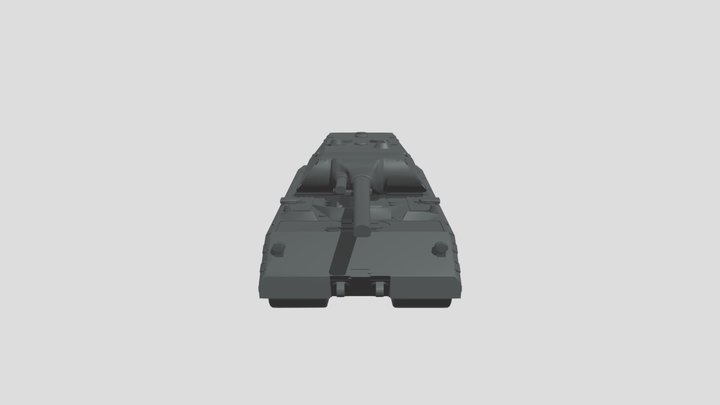 Panzerkampfwagen VII Maus 3D Model