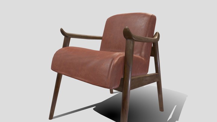 Leather Chair 3D Model