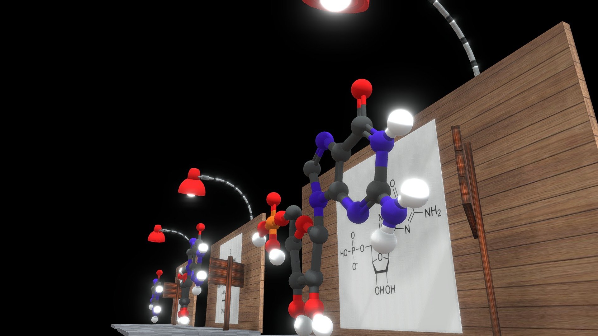 Escenario con nomenclaturas: Guanina