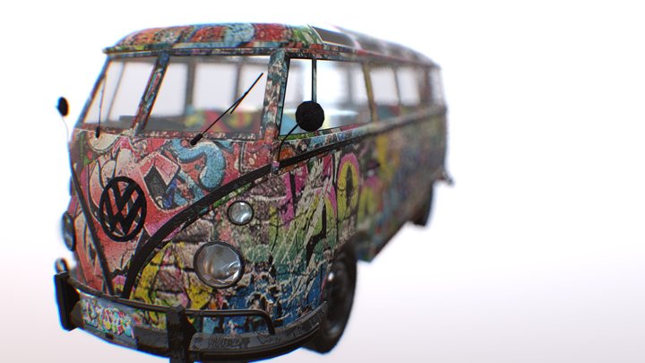 Combi Volvo 3D Model